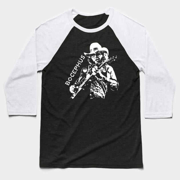 bocephus Baseball T-Shirt by tripanca mineral